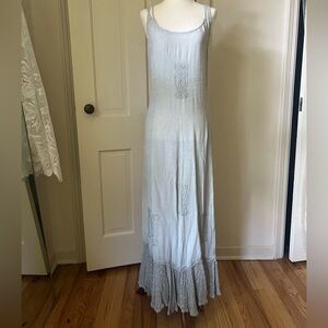 Vintage Embroidered Summer Dress